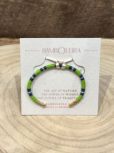 Clarte Bangle in Green and Blue