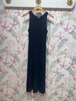 Load image into Gallery viewer, Sleeveless Midi Dress in Navy
