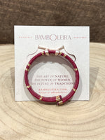 Load image into Gallery viewer, Juaca Bracelet in Burgundy
