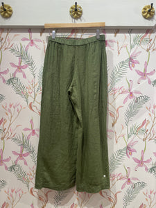 Lola Linen Pant in Sap