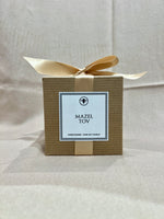 Load image into Gallery viewer, Mazel Tov Candle in Bamboo, Teak, &amp; Black Currant
