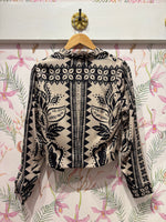 Load image into Gallery viewer, Ezra Reversible Blazer in Zebra Fern
