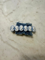 Load image into Gallery viewer, 6 Cameo Barrette in Light Blue
