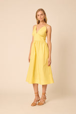 Delora Midi Dress in Limoncello Print Mint Julep Delora Midi Dress in Limoncello Print Mint Julep