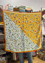Load image into Gallery viewer, Spring Serenade Scarf in Orange/Blue
