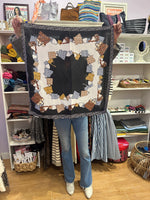 Load image into Gallery viewer, Vintage Handbags Scarf in Black
