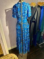 Load image into Gallery viewer, Sydney Maxi Dress in Blue Batik
