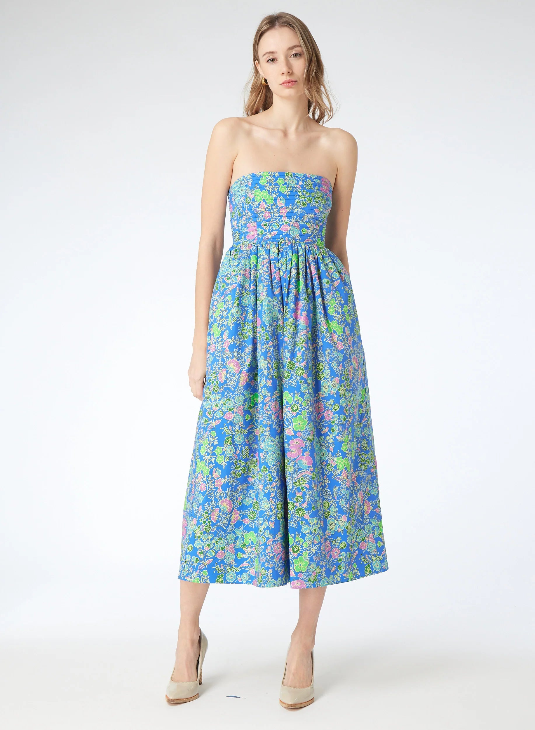 Mira Dress in Cottage Garden