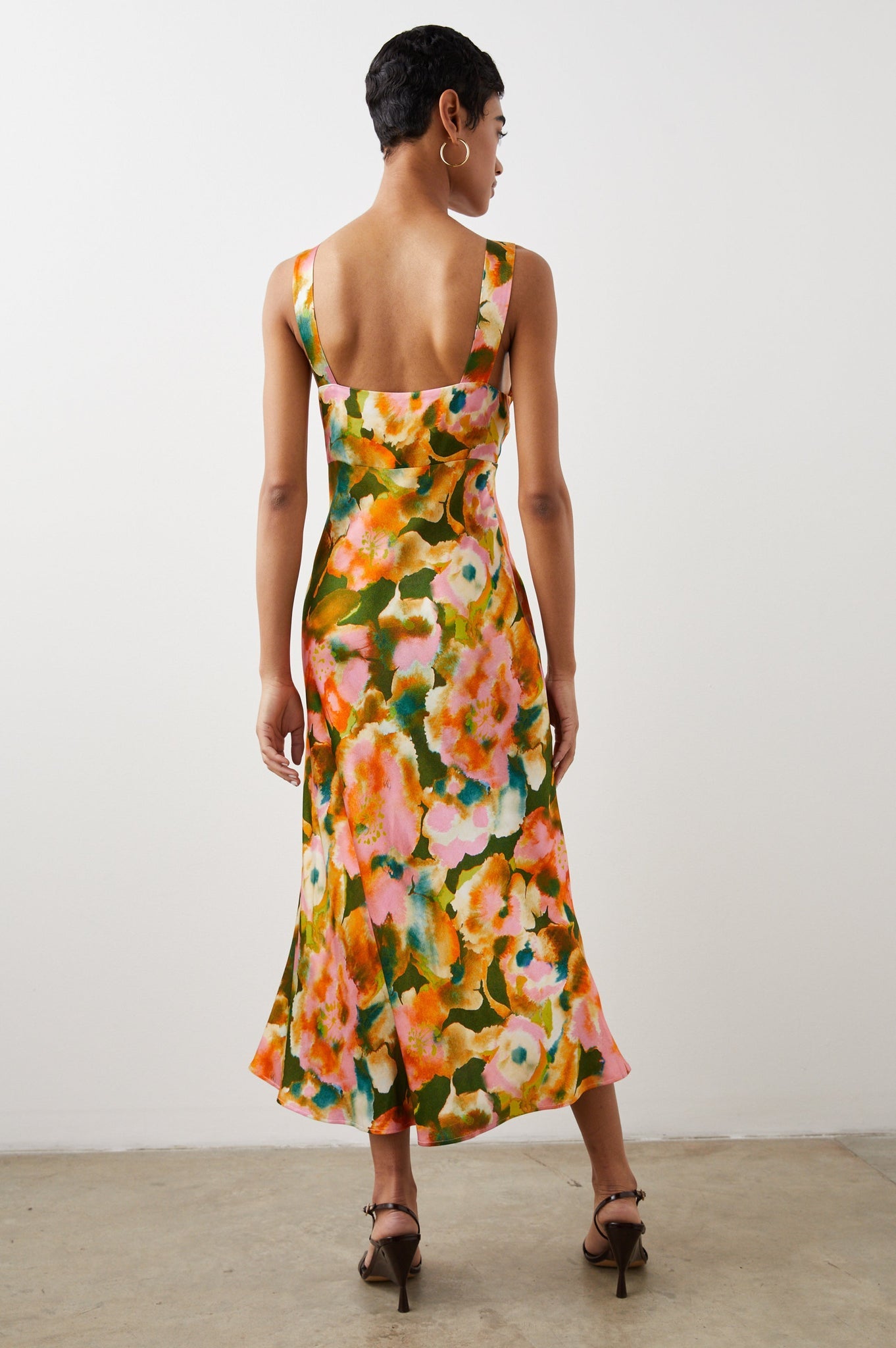 Jacinda Dress in Terra Floral