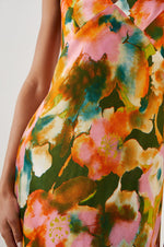 Load image into Gallery viewer, Jacinda Dress in Terra Floral
