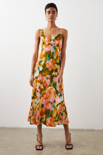 Load image into Gallery viewer, Jacinda Dress in Terra Floral

