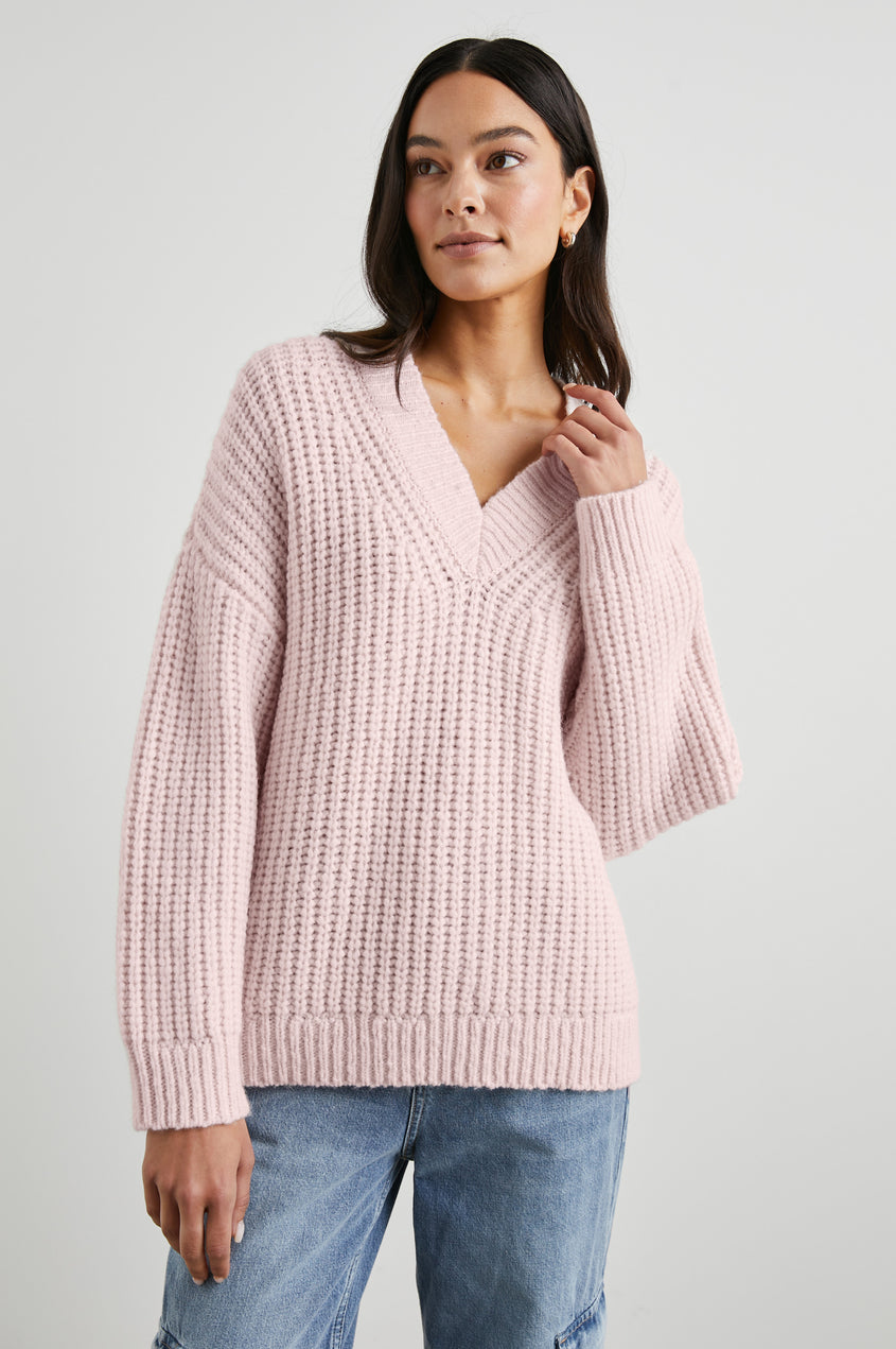 Jodie Sweater in Rosewater
