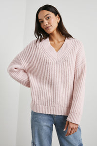 Jodie Sweater in Rosewater
