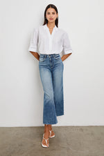 Load image into Gallery viewer, Juda Shirt in White
