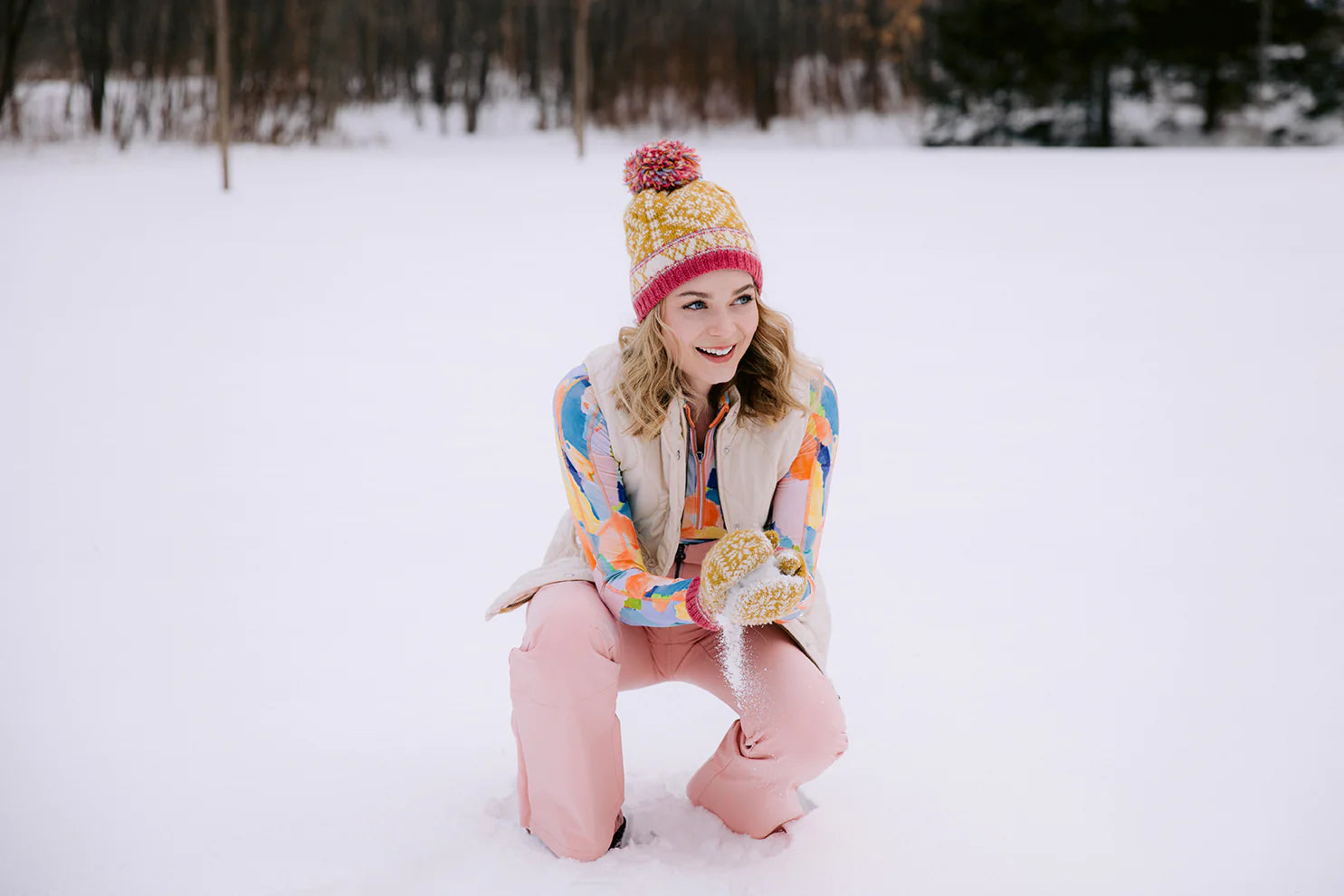Novelty Nordic Hat in Brrrrrr