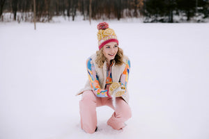 Novelty Nordic Hat in Brrrrrr