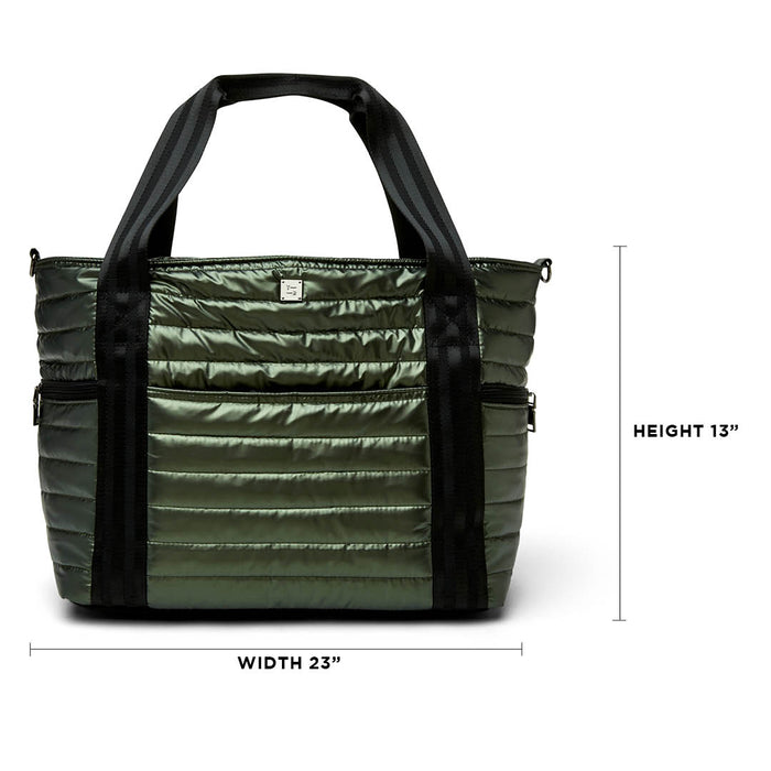 Jetset Wingman Tote Bag in Pearl Olive