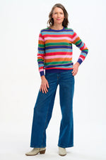 Load image into Gallery viewer, Astrid Jumper in Multi Rainbow Sparkle
