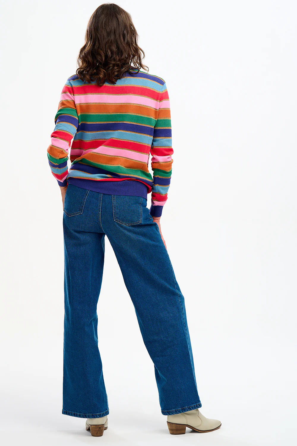 Astrid Jumper in Multi Rainbow Sparkle