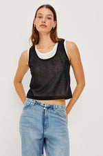 Load image into Gallery viewer, Kelly Top in Black/Ivory
