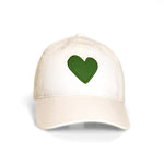 Load image into Gallery viewer, KR Imperfect Heart Hat in Ecru
