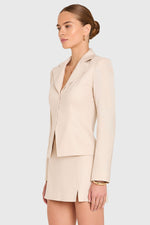 Load image into Gallery viewer, Alana Jacket in Stone
