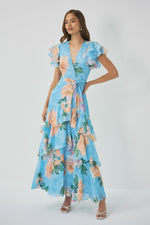 Load image into Gallery viewer, Rhetta Dress in Sandwashed Floral
