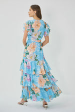 Load image into Gallery viewer, Rhetta Dress in Sandwashed Floral
