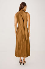 Load image into Gallery viewer, Lorenza Dress in Ginger
