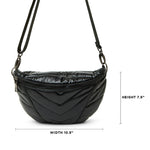 Load image into Gallery viewer, Little Runaway Bag in Pearl Black
