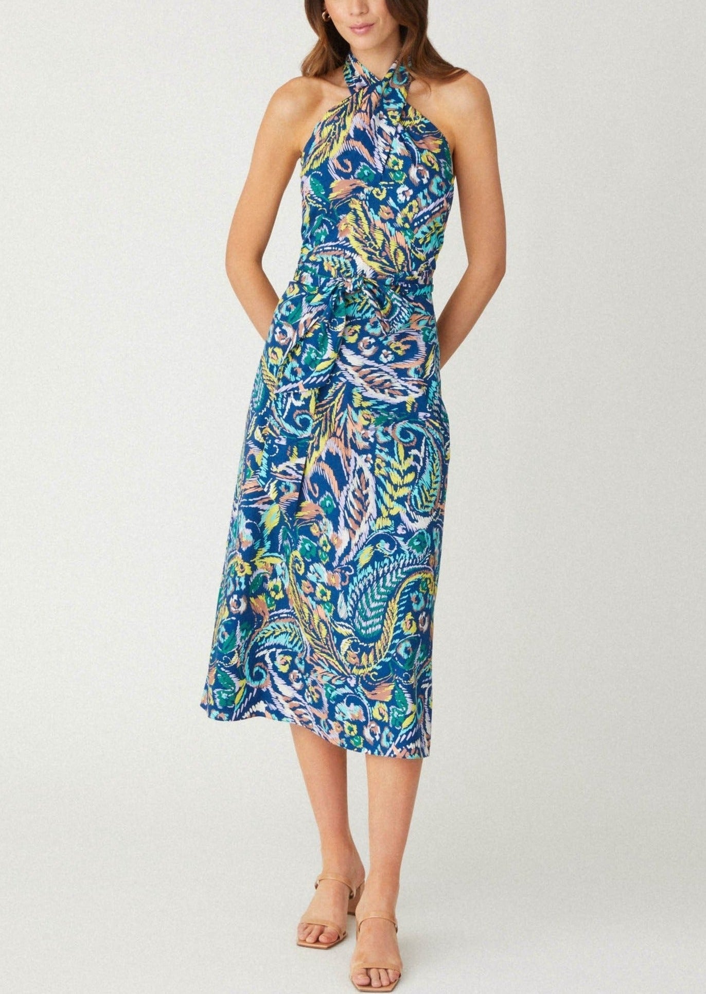 Beekman Dress in Botanical