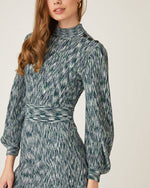 Load image into Gallery viewer, Molly Knit Dress in Sage Multi
