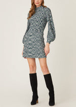 Load image into Gallery viewer, Molly Knit Dress in Sage Multi
