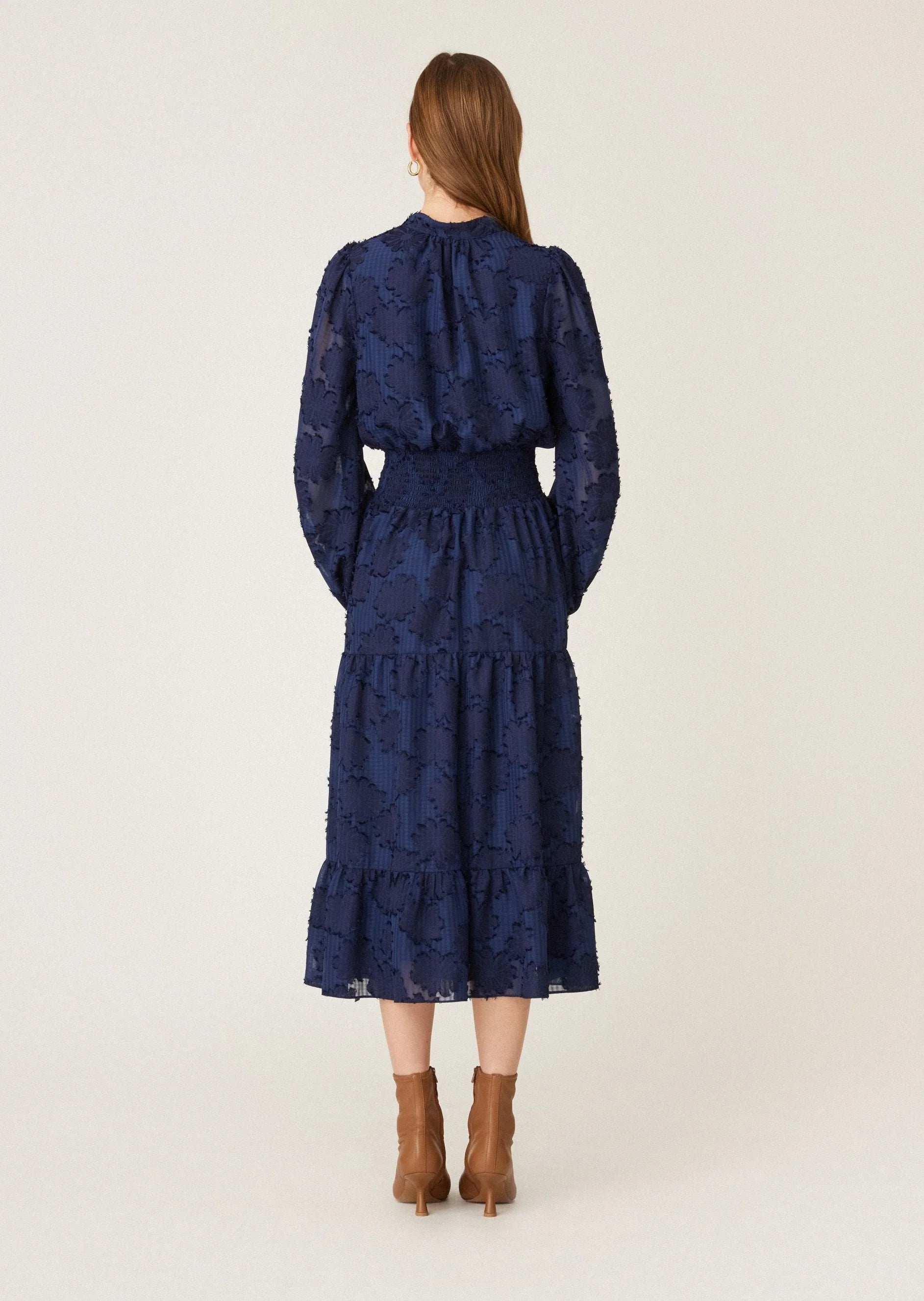 Kinsley Dress in Navy