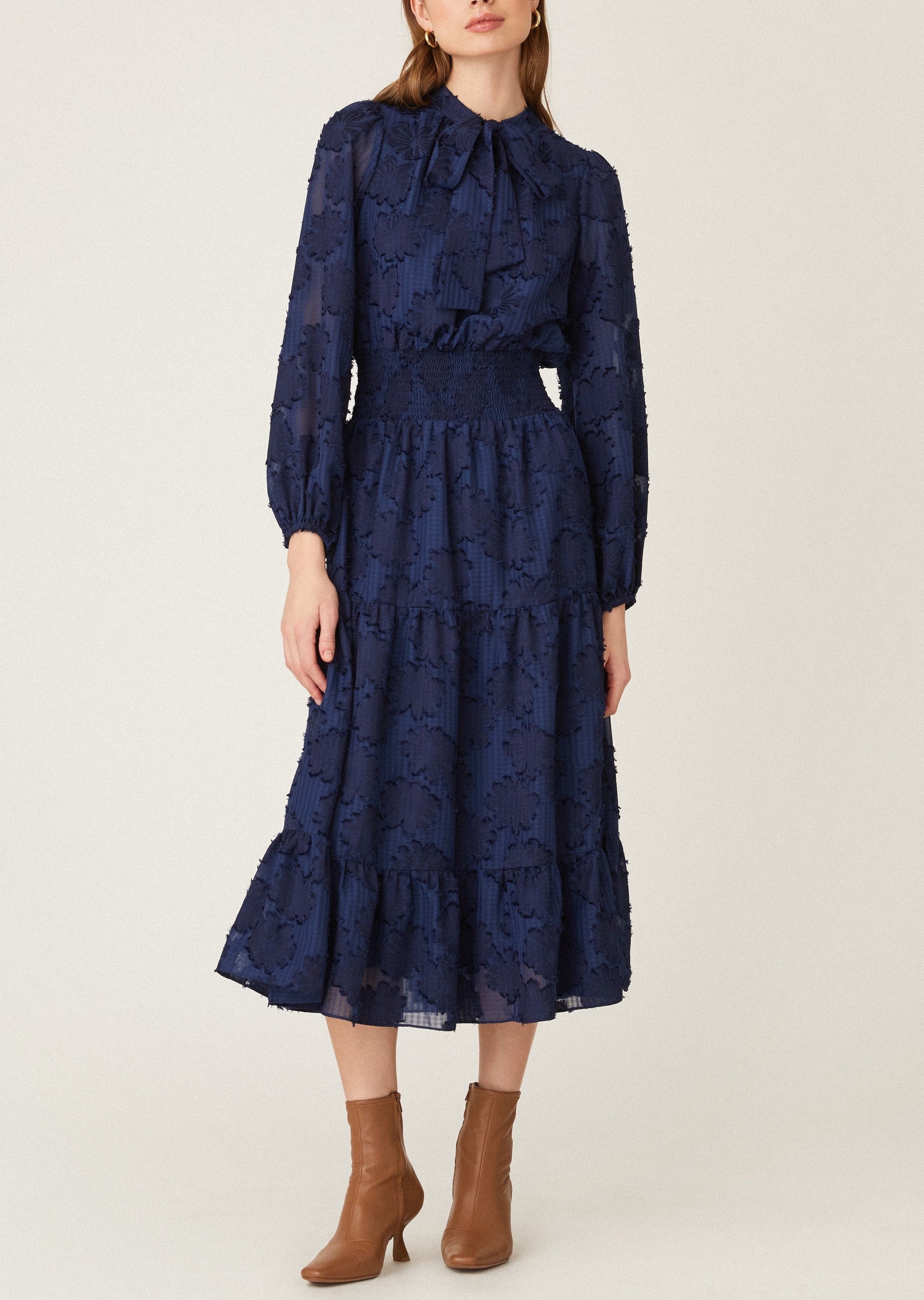 Kinsley Dress in Navy