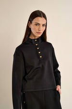 Load image into Gallery viewer, Marie Sweatshirt in Black
