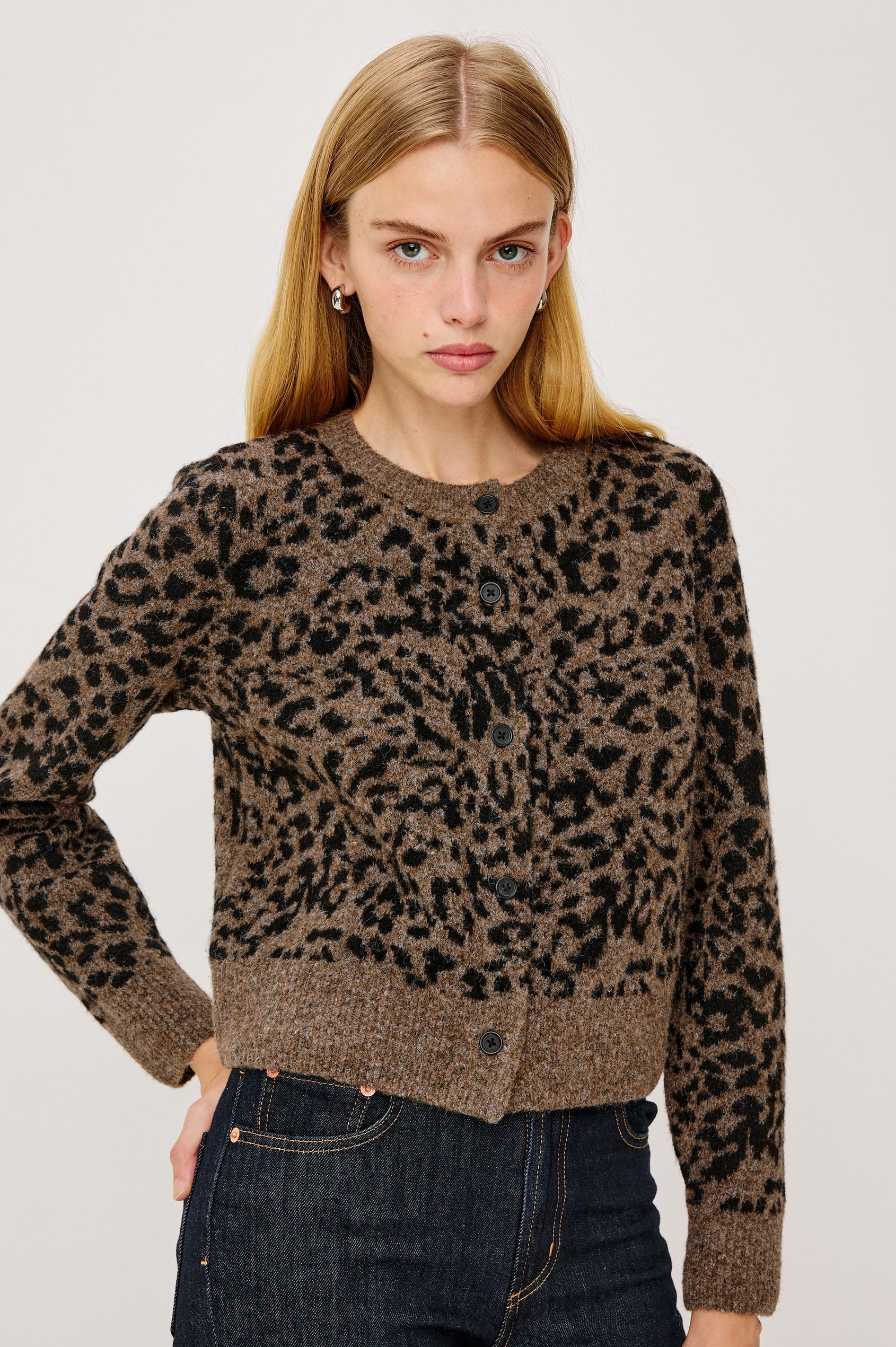 Matilda Cardigan in Spotted