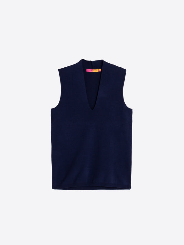 V-Neck Hardware One-Piece Swimsuit