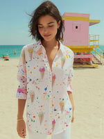 Load image into Gallery viewer, Mafalda Blouse in Ice Cream
