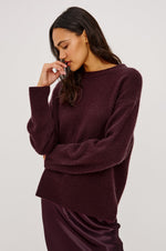 Load image into Gallery viewer, Miranda Sweater in Wine
