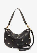 Load image into Gallery viewer, Moyen Messenger with Studs in Black
