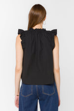 Load image into Gallery viewer, Nazira Top in Black
