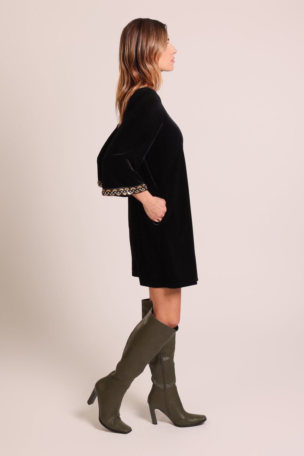 Bloom Dress in Black