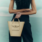 Load image into Gallery viewer, Notion Calf Leather Bag in Vanille

