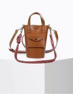 Load image into Gallery viewer, Nono Calf Leather Bag in Camel
