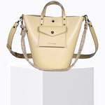 Load image into Gallery viewer, Notion Calf Leather Bag in Vanille
