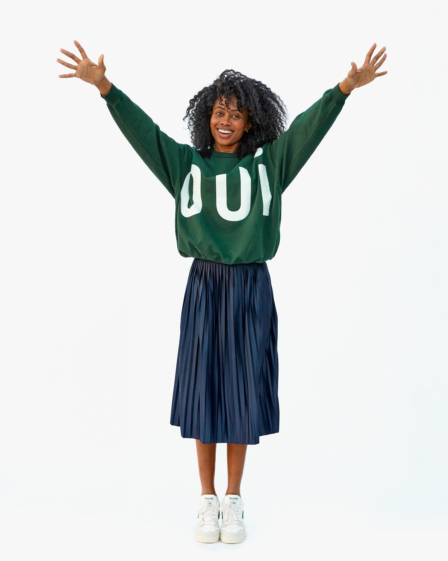 Oversized Sweatshirt in Grand Oui Forest