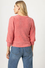 Load image into Gallery viewer, 3/4 Puff Sleeve Sweater in Calypso
