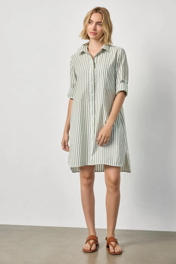 V-Neck Hardware One-Piece Swimsuit