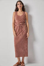 Load image into Gallery viewer, Terry Bias Skirt in Bark
